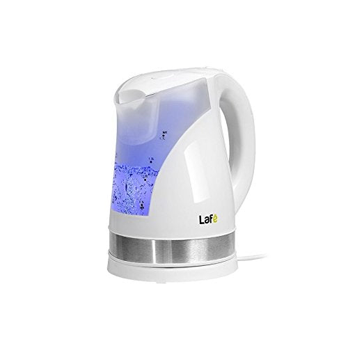 Lafé Ceg002.1 - 2200 W electric kettle, 1.7 L capacity, sleek white design, fast boiling, energy-efficient.
