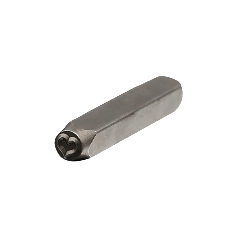 JIHUOO 2 gab. 6mm metāla zīmogs, dizaina perforators, triecienzīmogs, rotu štancēšanas rīks, sirds