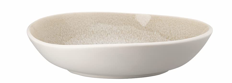 Rosenthal Junto Dune deep plate - Ø 22.5 cm, h 5.2 cm, stoneware, elegant design, versatile for dining.