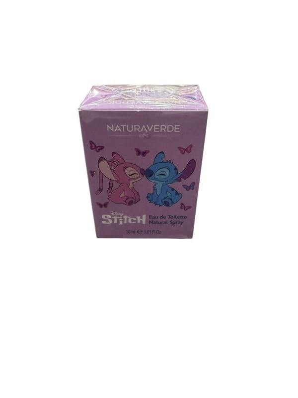 Bērnu smaržas NATURAVERDE Kids Stitch Eau De Toilette 30 ml, viegls un salds aromāts meitenēm, dermatoloģiski testēts