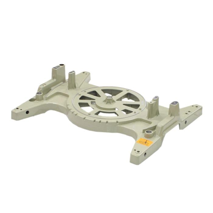 Makita 153889-6 Bāze - pilnīga modelim LS1214, LS1013, LS1013L leņķzāģim, nodrošina stabilitāti un precizitāti.