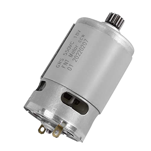 GRS550VC 14 zobi DC motors - 21500-29000 RPM, 18V rechargeable for electric saws and screwdrivers.