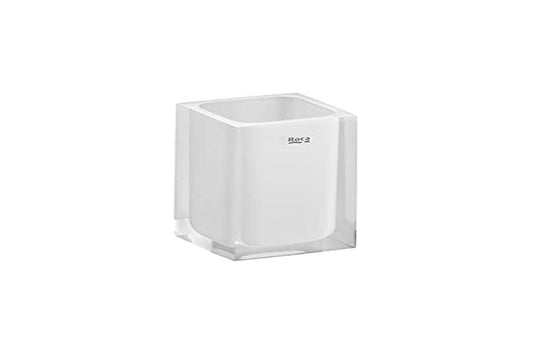 VASO LEDUS BALTS - Elegant white LED vase with modern design, perfect for home decor and ambient lighting.