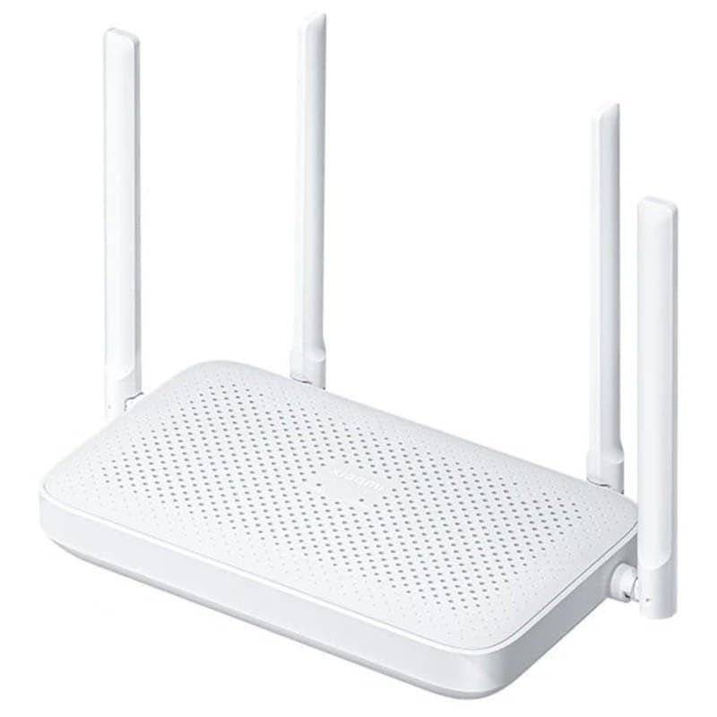 Xiaomi maršrutētājs AX1500, vienlaicīga divu frekvenču ātrums, līdz 1501 Mbit/s, WLAN 6, 4 Gigabit Ethernet porti, tīkla mezglu tehnoloģija, savienojums līdz 10 maršrutētājiem.