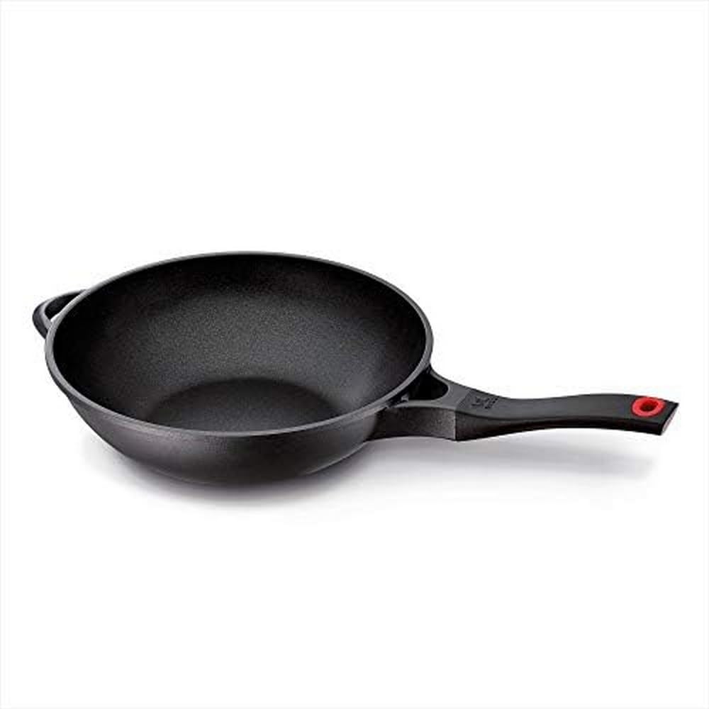 Beka Wok panna indukcijai - 30 cm alumīnija, karstumizturīgs rokturis, melna, Energy kolekcija.