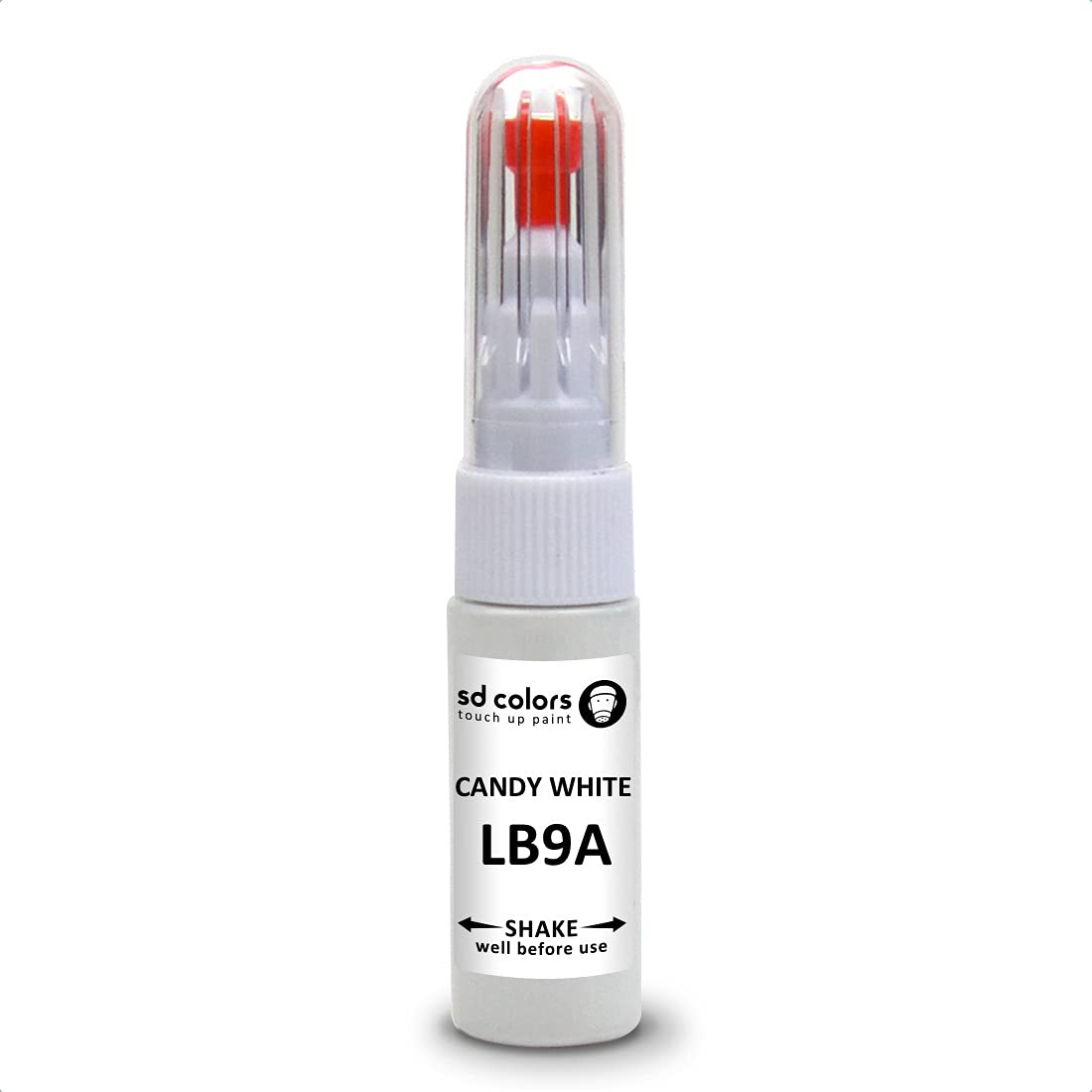 Auto krāsa SD COLORS LB9A, saderīga ar VW/Audi, remonta komplekts, 20 ML, skrāpējumiem un akmentiņu bojājumiem, ar otiņu (tikai krāsa)