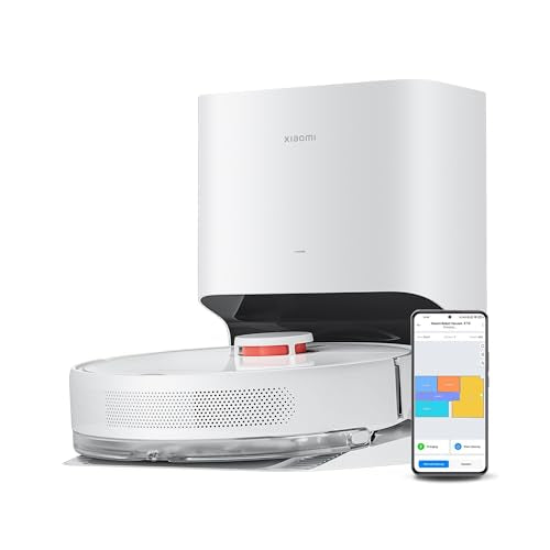 Xiaomi X10 putekļsūcējs robots - 4000Pa jauda, automātiskā izsūkšanas stacija, lāzernavigācija, 180 min darbības laiks.