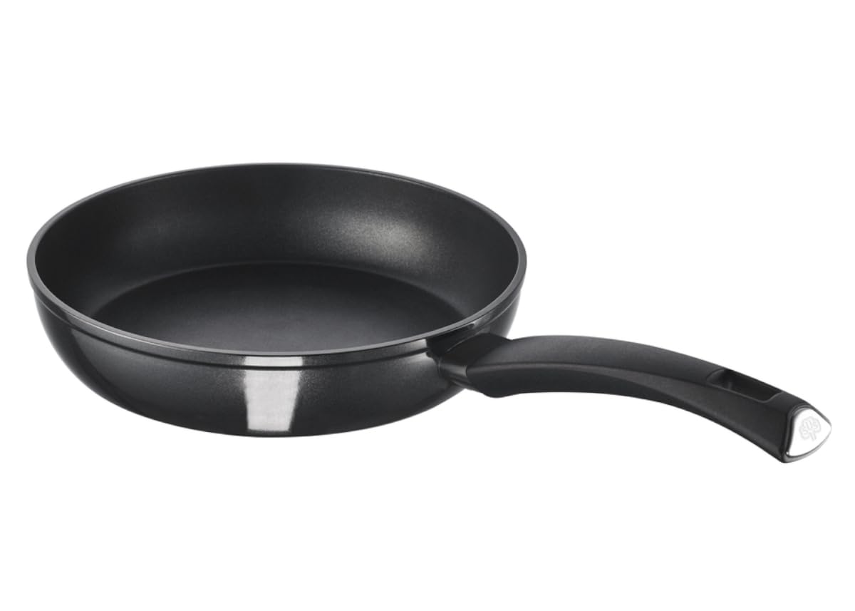 Schulte-Ufer 1703-24 Magica frying pan - 24 cm, induction base, heat control, aluminum, black