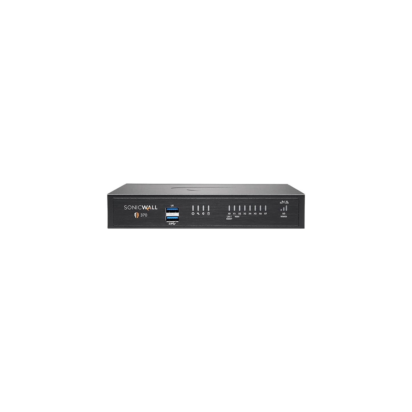 Sonicwall TZ370 Total Secure - 1GADU Essential Edition (02-SSC-6817) | TZ370 tīkla drošības ierīce ar 1 gada Essential Protection Service Suite | Nākamās paaudzes ugunsmūris