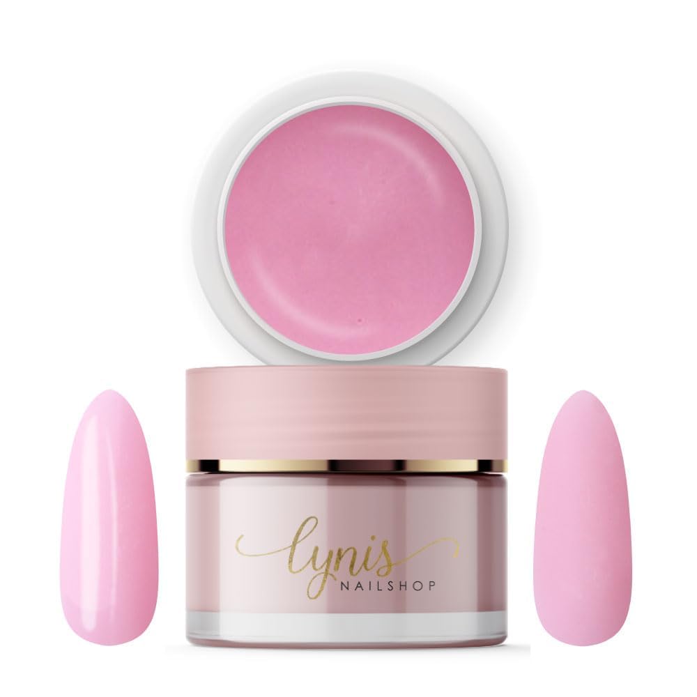 Gēla nagi BABYBOOMER MILKY ROSE 15ml, builder gel nagu pagarināšanai, cover builder gel, pinchable, pašizlīdzinošs, vidējas viskozitātes, Lynis-Nailshop.de