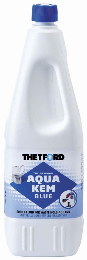 Thetford 30111 Aqua Kem Blue 2 Liter tualetes ķīmija fekāliju tvertnei