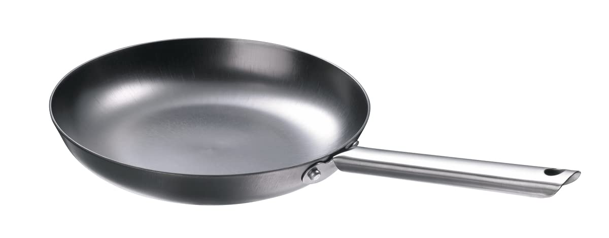 Schulte-Ufer 1450-24 i Cepamā panna Iron-Star - 24 cm, neapstrādāta, 1,55 l, sudraba krāsā, ideāla cepšanai.