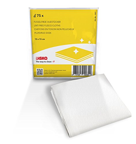 Disko bezšķiedru salvetes, 1 iepakojums (1 x 75 gab.)