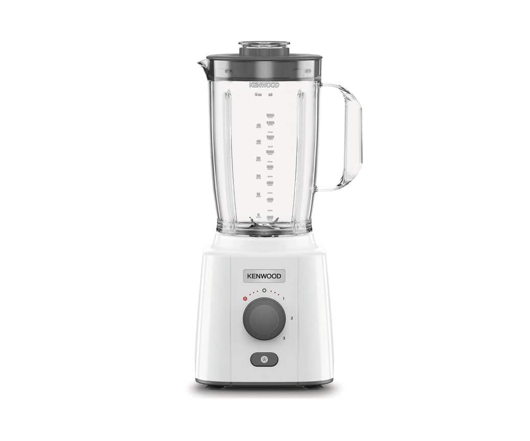Kenwood BLP41.A0WH Blender - 2L capacity, 650W power, sleek white design, perfect for smoothies and soups.