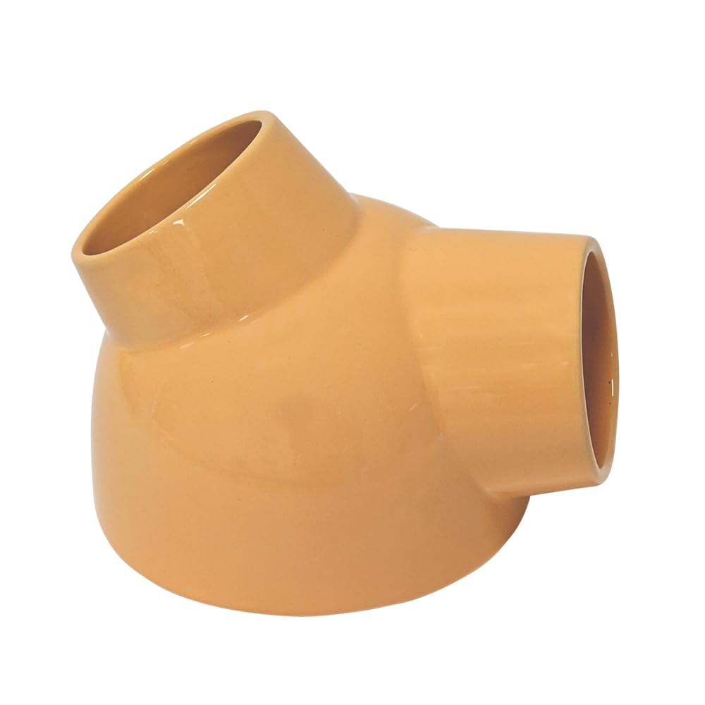 Grauzēju keramikas mājiņa Nobby Ceramic Tube, oranža, 16 x 14 x 12 cm