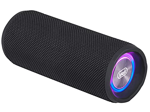 Trevi XR 8A25 Pārnēsājamais skaļrunis ar 14W pastiprinājumu, bezvadu mūzikas kaste ar brīvroku funkciju un mikrofonu, USB pieslēgvieta, Micro SD, AUX-IN, bezvadu un TWS funkcija, iebūvēta akumulators