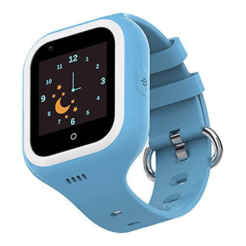 SaveFamily Iconic Plus 4G - GPS kids smartwatch with video calls, music, Bluetooth, SOS, waterproof, and app store.