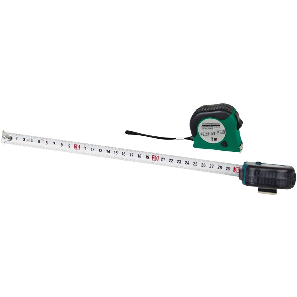 Mērlente Brüder Mannesmann Werkzeug M80503, tērauda, 3 m x 16 mm