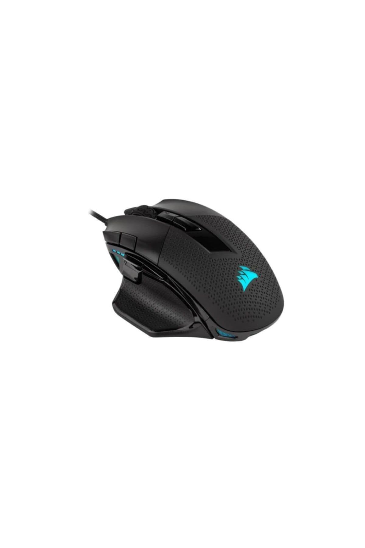CORSAIR NIGHTSWORD RGB - 18,000 DPI, 10 programmable buttons, adjustable weight system, iCUE compatible, black gaming mouse
