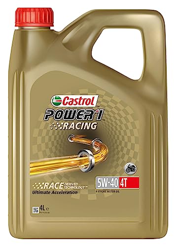 Castrol POWER1 RACING 4T 5W-40 4-taktu dzinēja eļļa, 4L