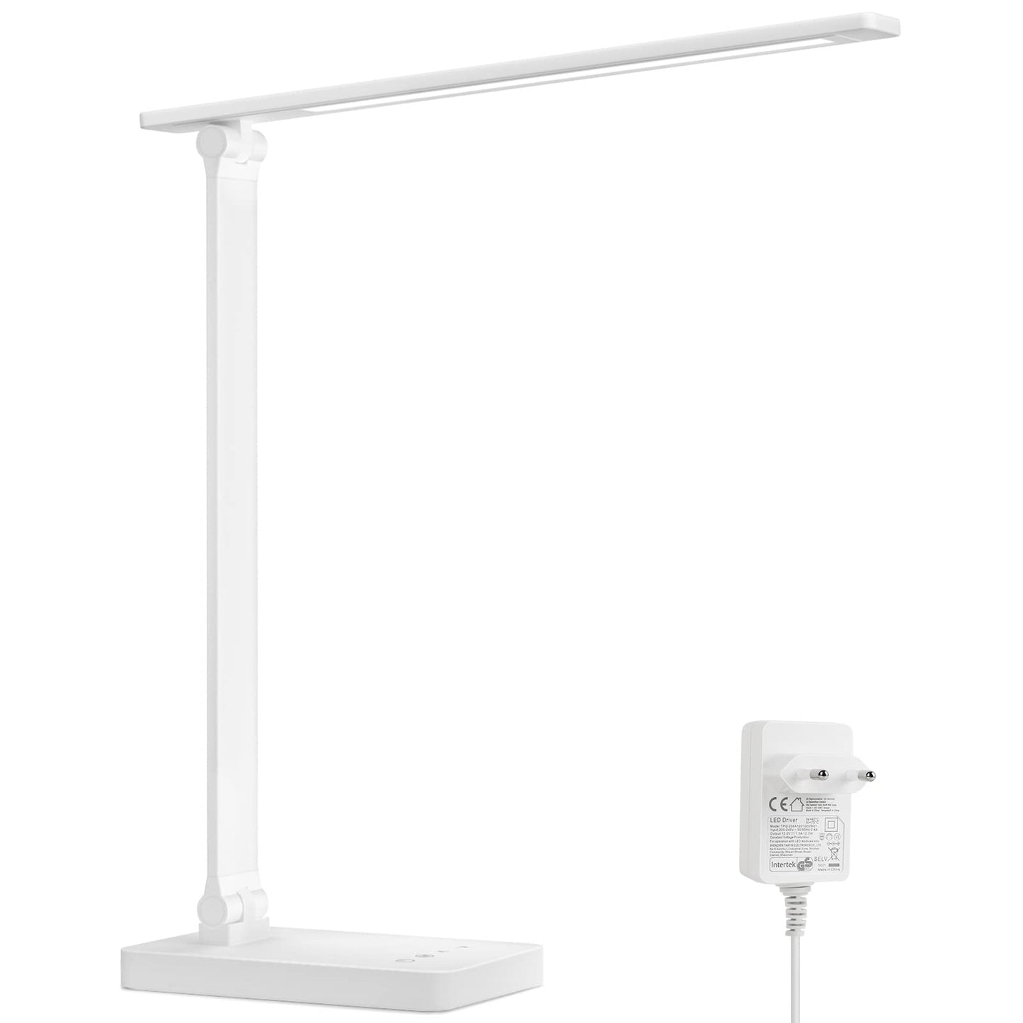 LED galda lampa Lepro, regulējama, 800LM, 3 krāsas un 5 spilgtuma līmeņi