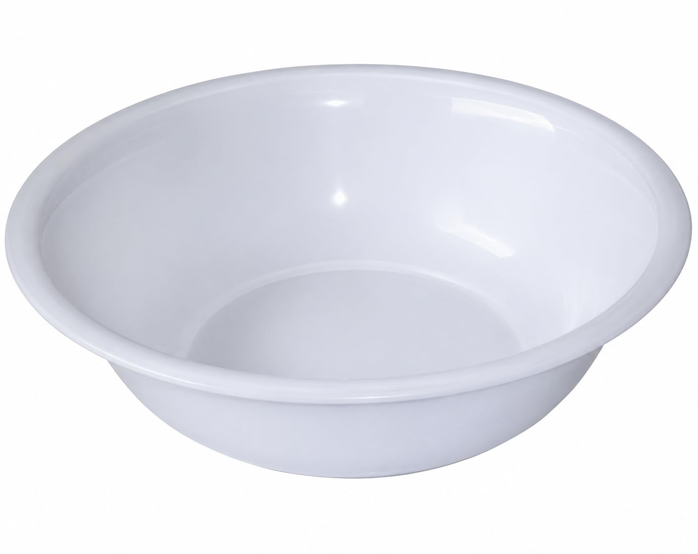 Mazgāšanas bļoda HELGUEFER no izturīgas plastmasas, 13 cm, balta, slimnīcām un klīnikām, diametrs 13 cm, augstums 7 cm, kompakta un ērta