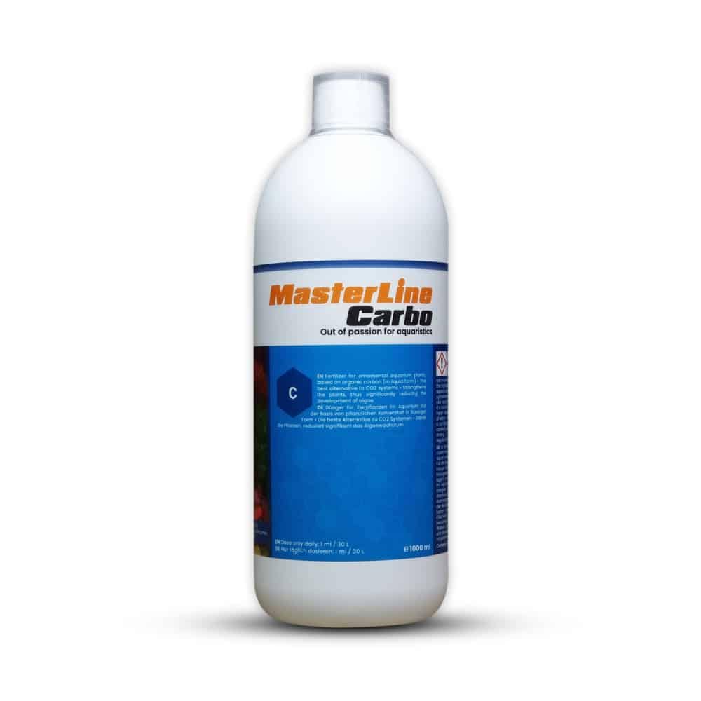 MasterLine Carbo 1000ml | šķidrais oglekļa avots akvārijam | kavē sūnu aļģu augšanu | ikdienas lietošanai