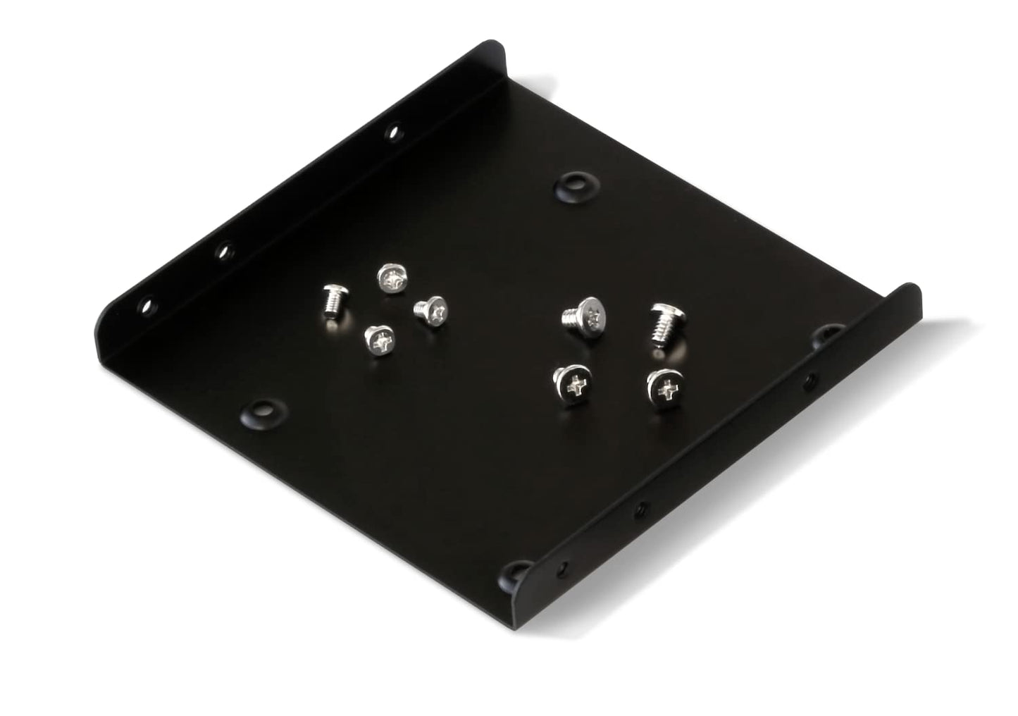 Svarīgs SSD montāžas komplekts - 2,5" uz 3,5" adapteris, metāla turētājs, viegla uzstādīšana, saderīgs ar vairākiem SSD.