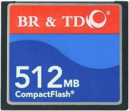 Br&td optiskās kameras karte - 512MB kompaktā Flash atmiņas karte, ideāla fotogrāfiju uzglabāšanai.