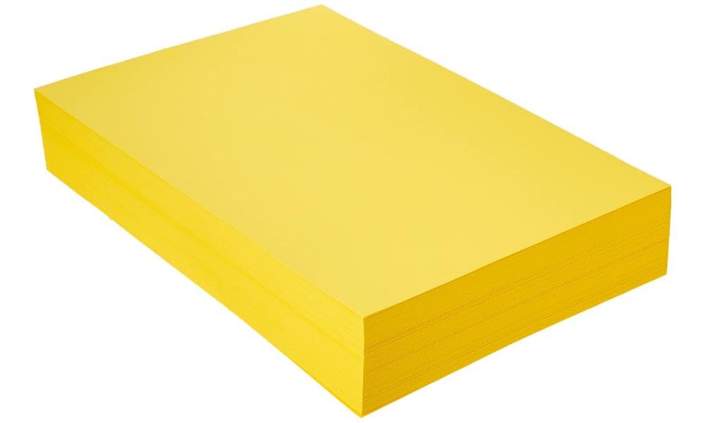 REY® ADAGIO reprogrāfijas papīrs - citronu dzeltens, 80 g, A4, PEFC™, 500 loksnes, ideāls drukāšanai un kopēšanai.