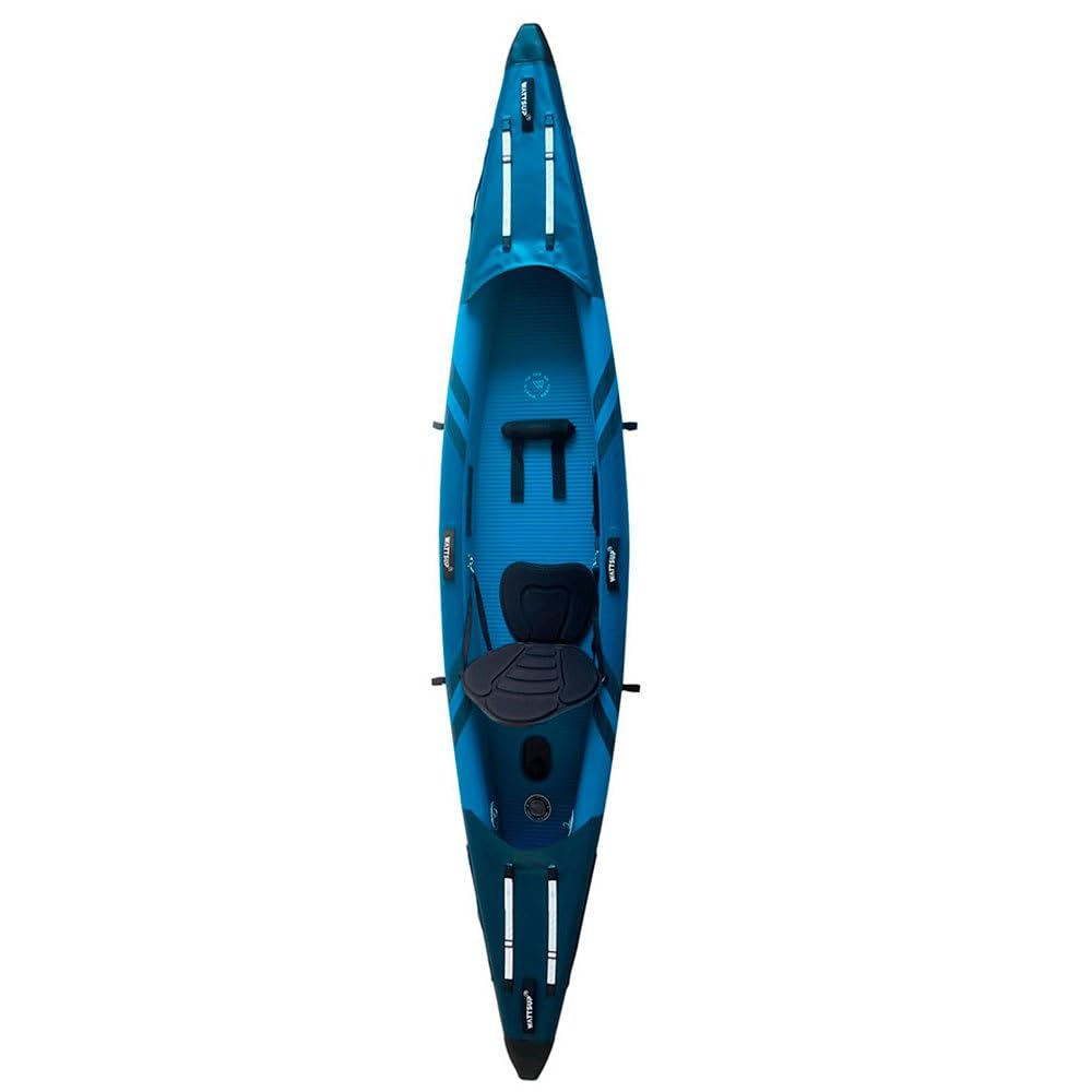 Piepūšamais kajaks Wattsup Torpedo 1-vietīgs 365 x 72 cm Dropstitch komplekts max. 180 kg visiem līmeņiem
