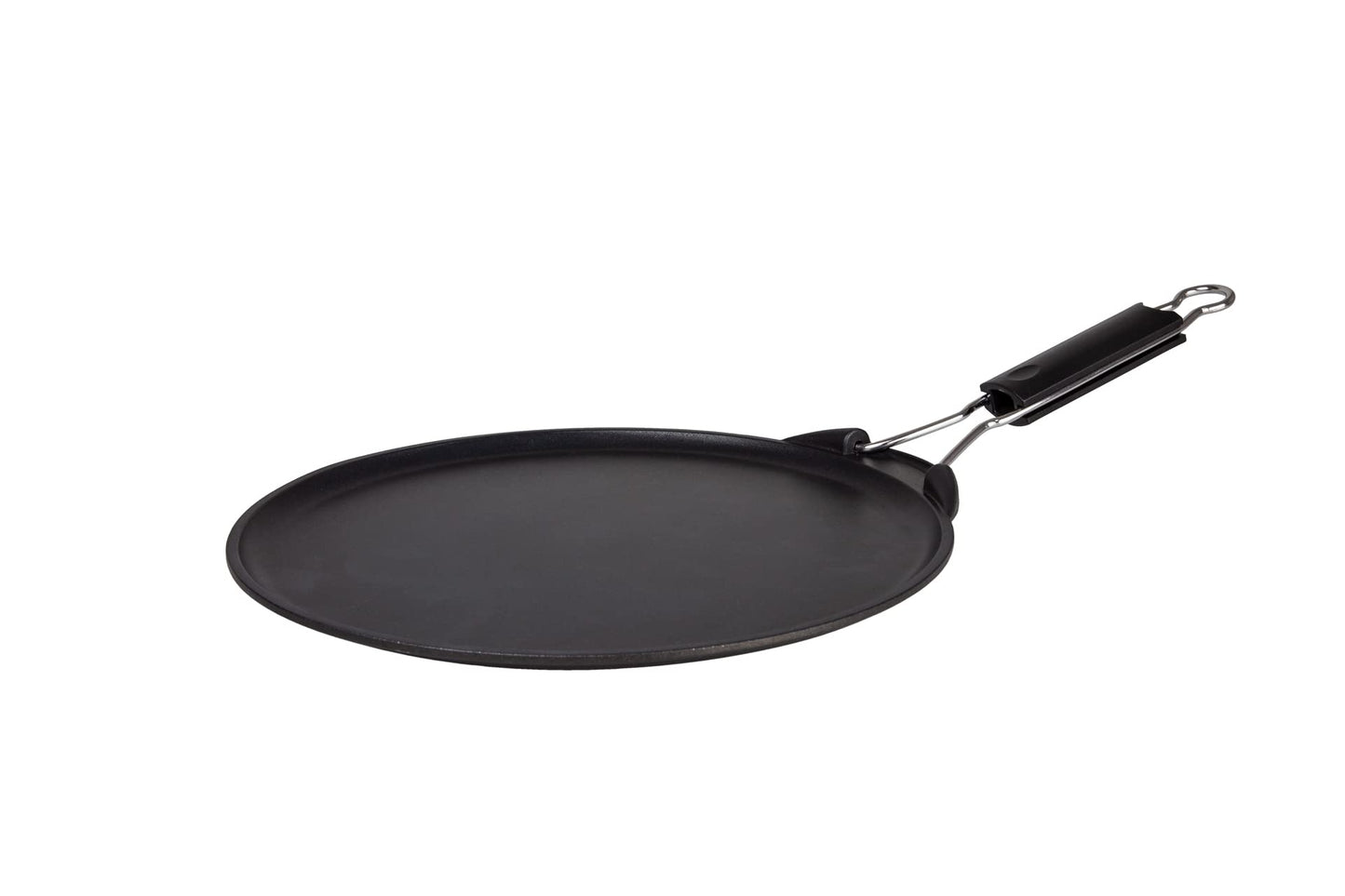 Zanetti Pretpiedeguma panna - 30 cm, alumīnija, salokāms rokturis, izturīga, ideāli piemērota grauzdiņiem un gaļai