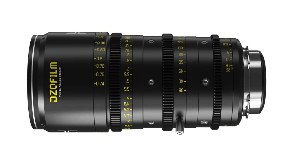 DZOFILM Cine Lens Catta Ace Zoom 35-80 T2.9 melns PL/EF montāžai (VV/FF) (kaste)