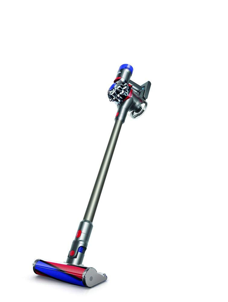 Dyson V8 Parkett - bezmaisa putekļsūcējs, HEPA filtrs, automātisks, 425 W, sudrabs, 82 dB, ciklons.
