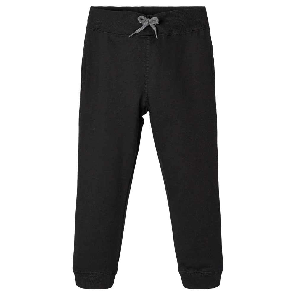 Zēnu sporta bikses NAME IT Nkmsweat Pant Bru Noos, melnas, 122