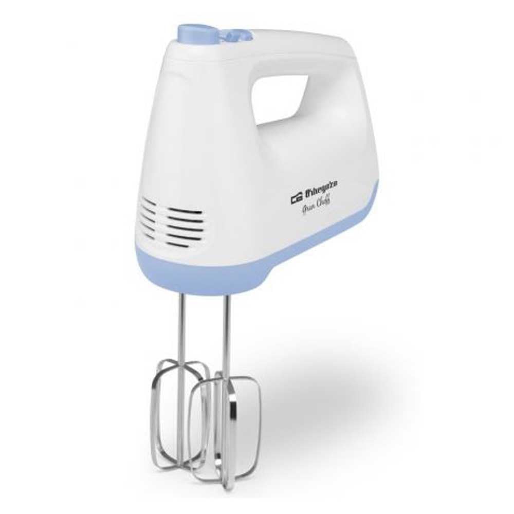 Orbegozo BA 3750 mīcīšanas mašīna, 6 ātrumu līmeņi un turbo funkcija, kompakta izmēra, uzglabāšanas trauks, izņemami piederumi, mazgājama trauku mazgājamajā mašīnā, 400 W