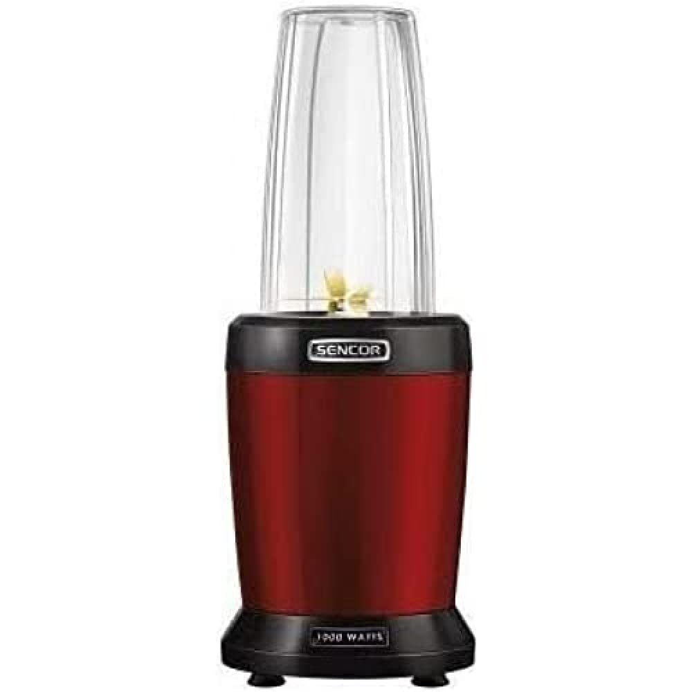 SENCOR SNB 4301RD - Red kitchen mixer, smoothie maker, soup blender, compact design, powerful performance.