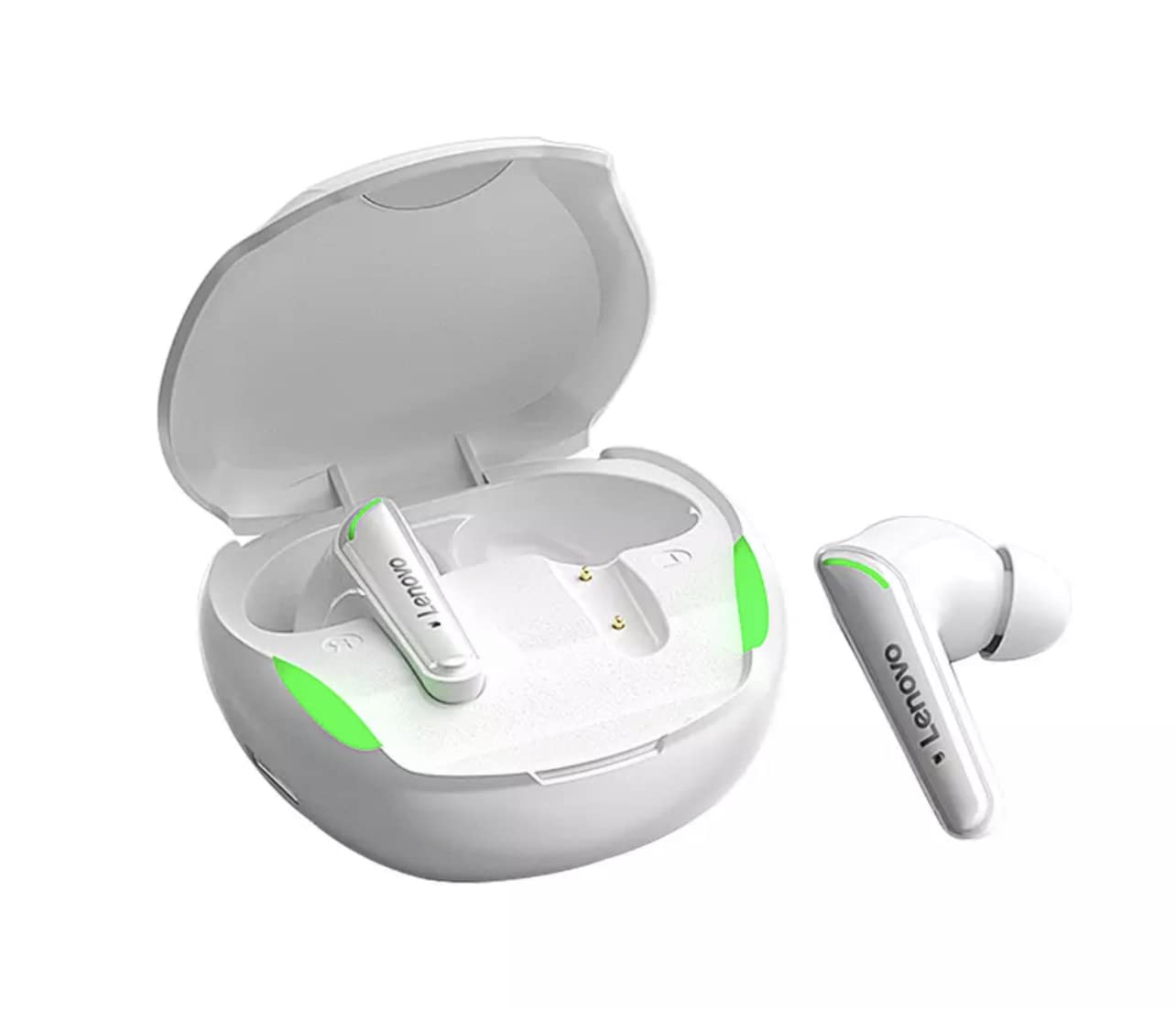 Lenovo XT92 TWS - bezvadu Bluetooth 5.1 spēļu austiņas ar stereo bass un trokšņu slāpēšanu, iekļauts mikrofons.