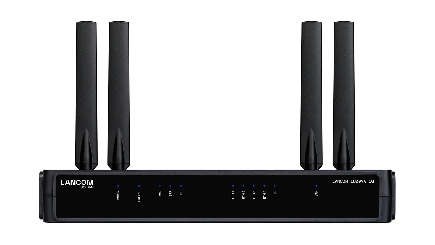 LANCOM 1800VA-5G (ES) SD-WAN vārteja ar VDSL un 5G