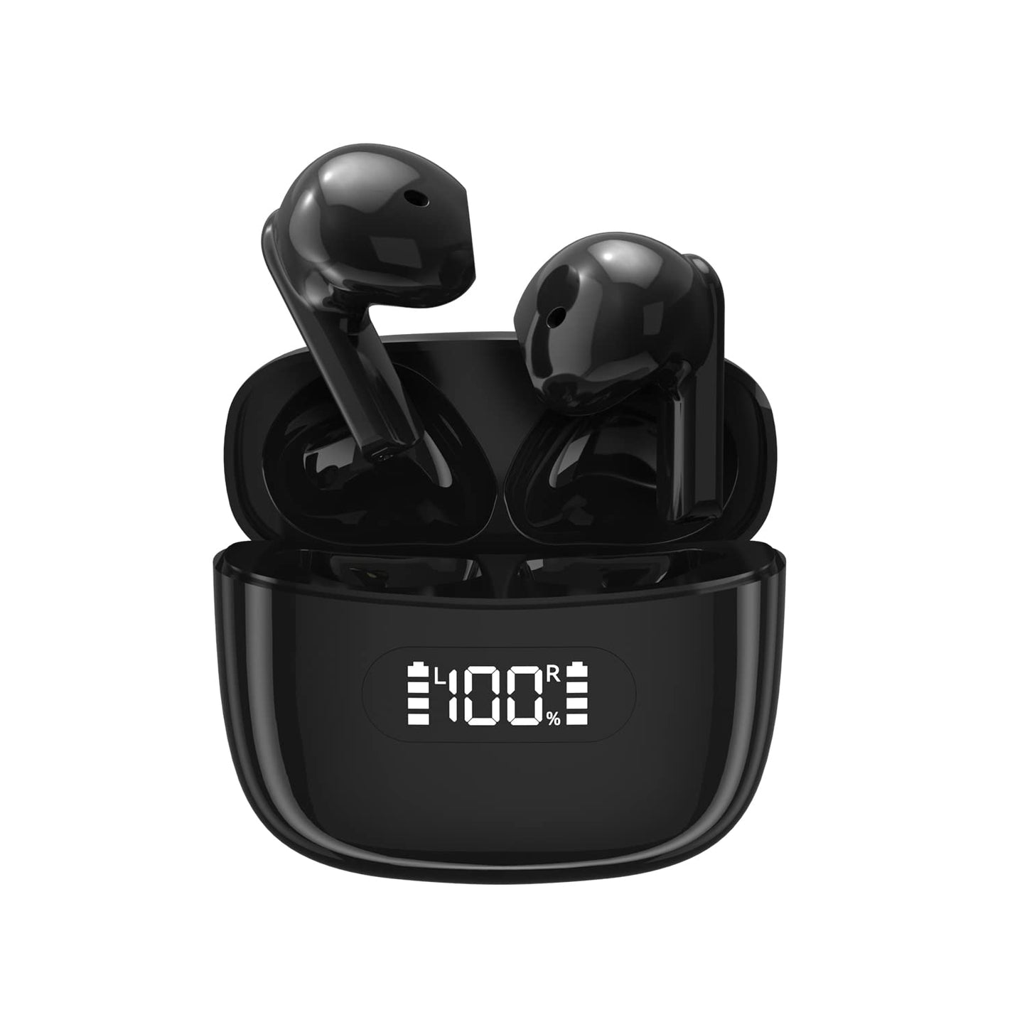 BLACKSMITH FAMILY bezvadu Bluetooth austiņas - IPX7 ūdensizturīgas, Bluetooth 5.2, skārienvadība, 30 stundu atskaņošanas laiks