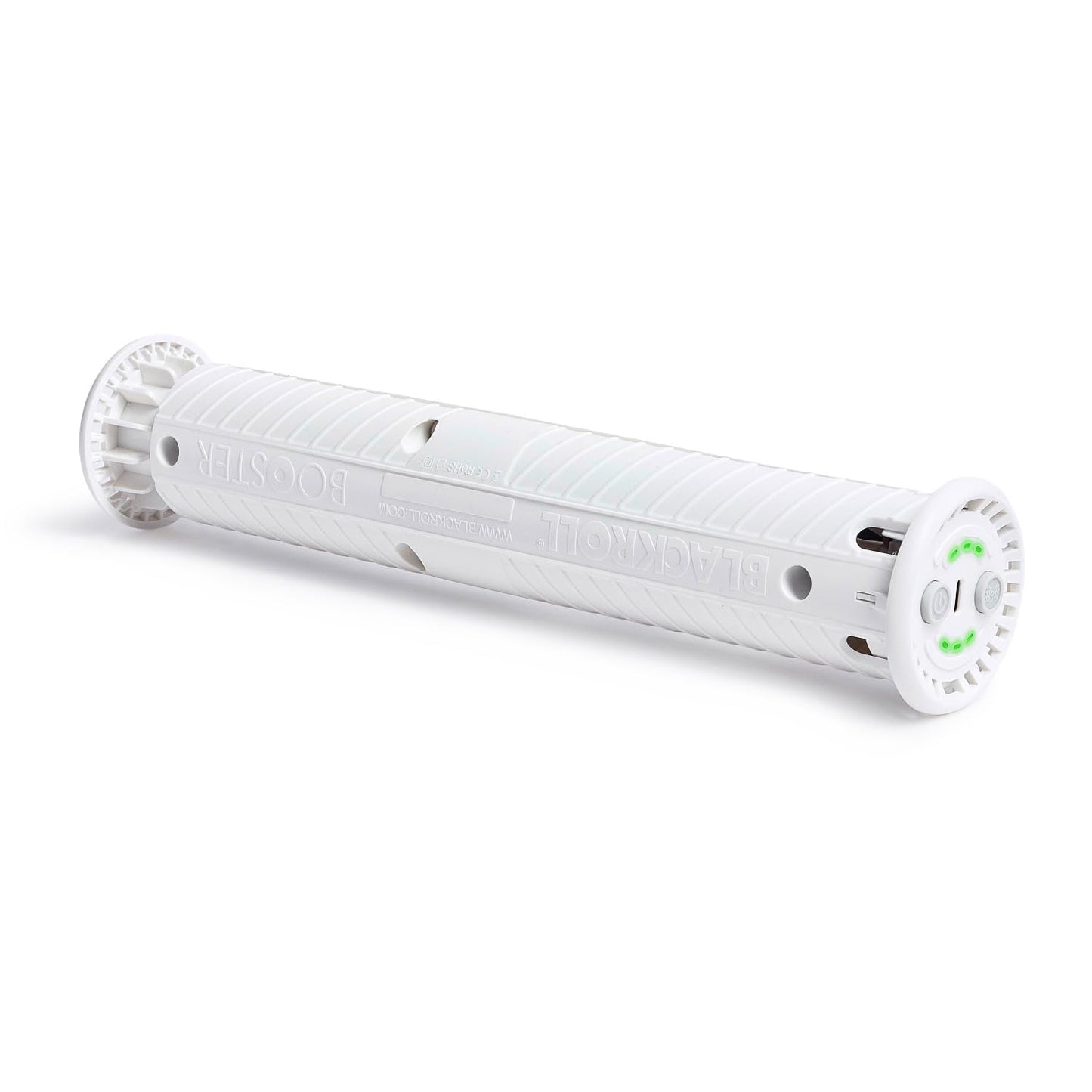 Vibrācijas masāžas kodols BLACKROLL Booster 2.0 – 6 frekvences, balts