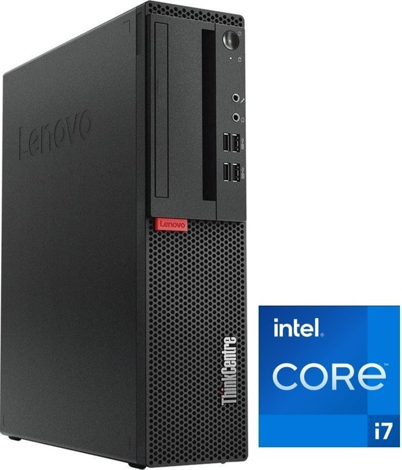 Lenovo ThinkCentre M720S Intel i7 8700 12 pavedienu 4.60 GHz biznesa biroja multivides dators ar 3 gadu garantiju! 32 GB 1000 GB SSD USB 3.0 WLAN Windows 11 Prof. 64-Bit MS Office