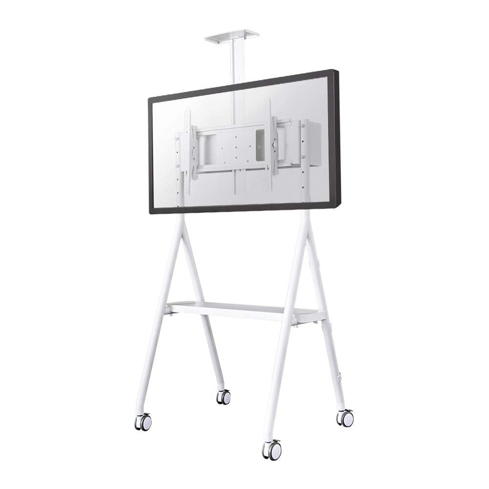 Neomounts by Newstar mobilais plakano ekrānu grīdas statīvs augstums: 110 – 144 cm, balts