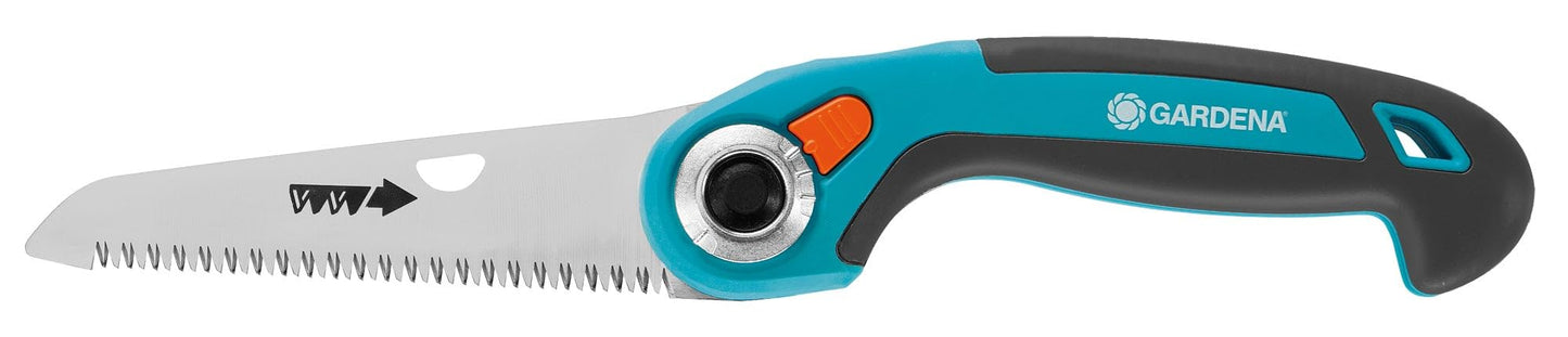 Dārza salokāmais zāģis Gardena 135 P, 3 griešanas pozīcijas, ergonomisks rokturis, salokāms