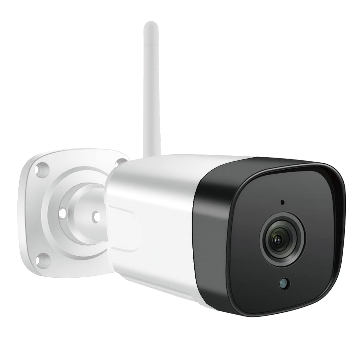 Augstas kvalitātes drošības uzraudzības kamera āra lietošanai, 10800p, 2,4 GHz, HD, nakts redzamība un divvirzienu audio, kustību uztveršana, manuāla tālummaiņa - iCM002