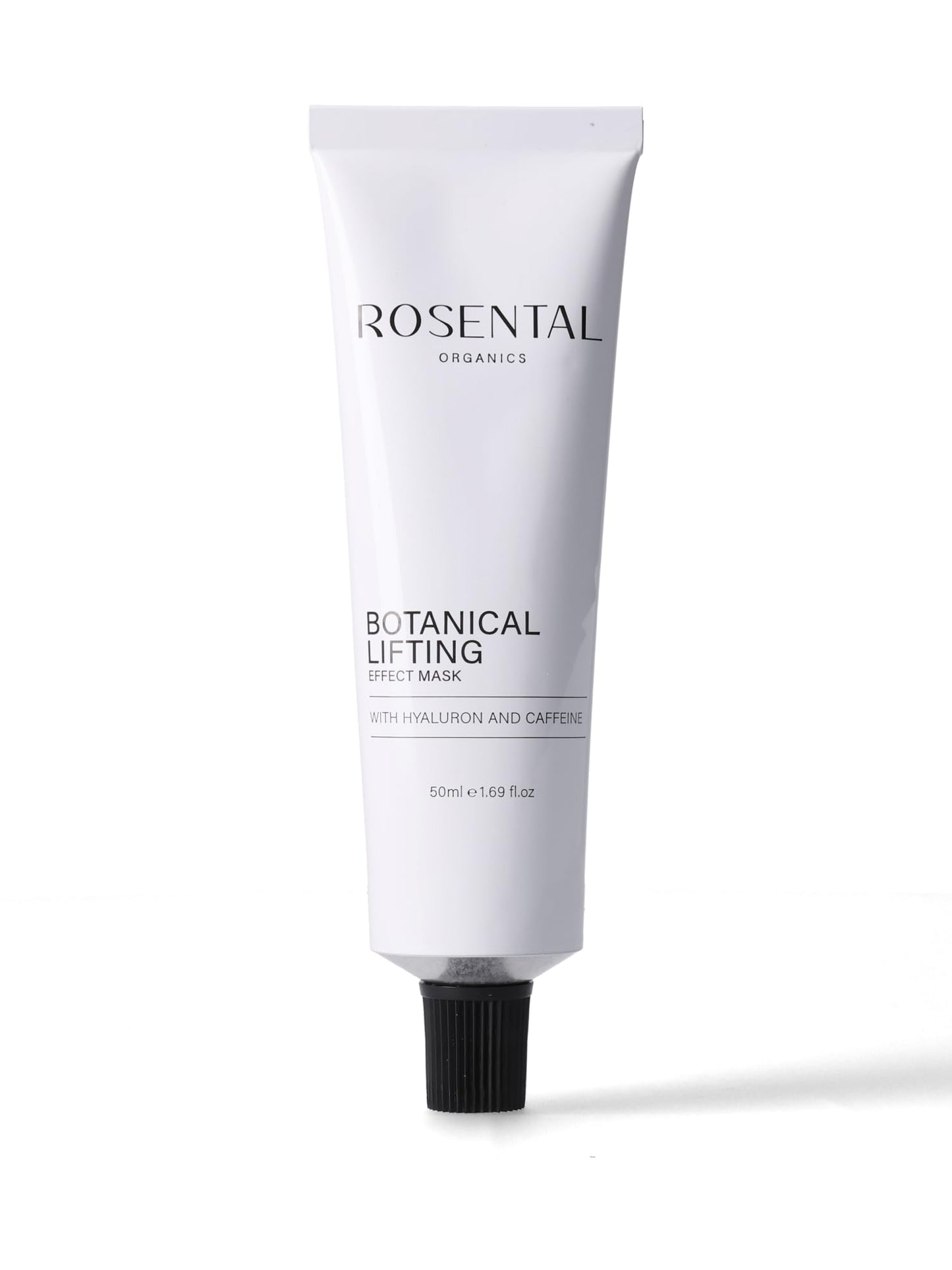 Sejas liftinga maska Rosental Organics Botanical Lifting Effect Mask – ar spilantholu, hialuronskābi un kofeīnu redzamai grumbu izlīdzināšanai – ražots Vācijā