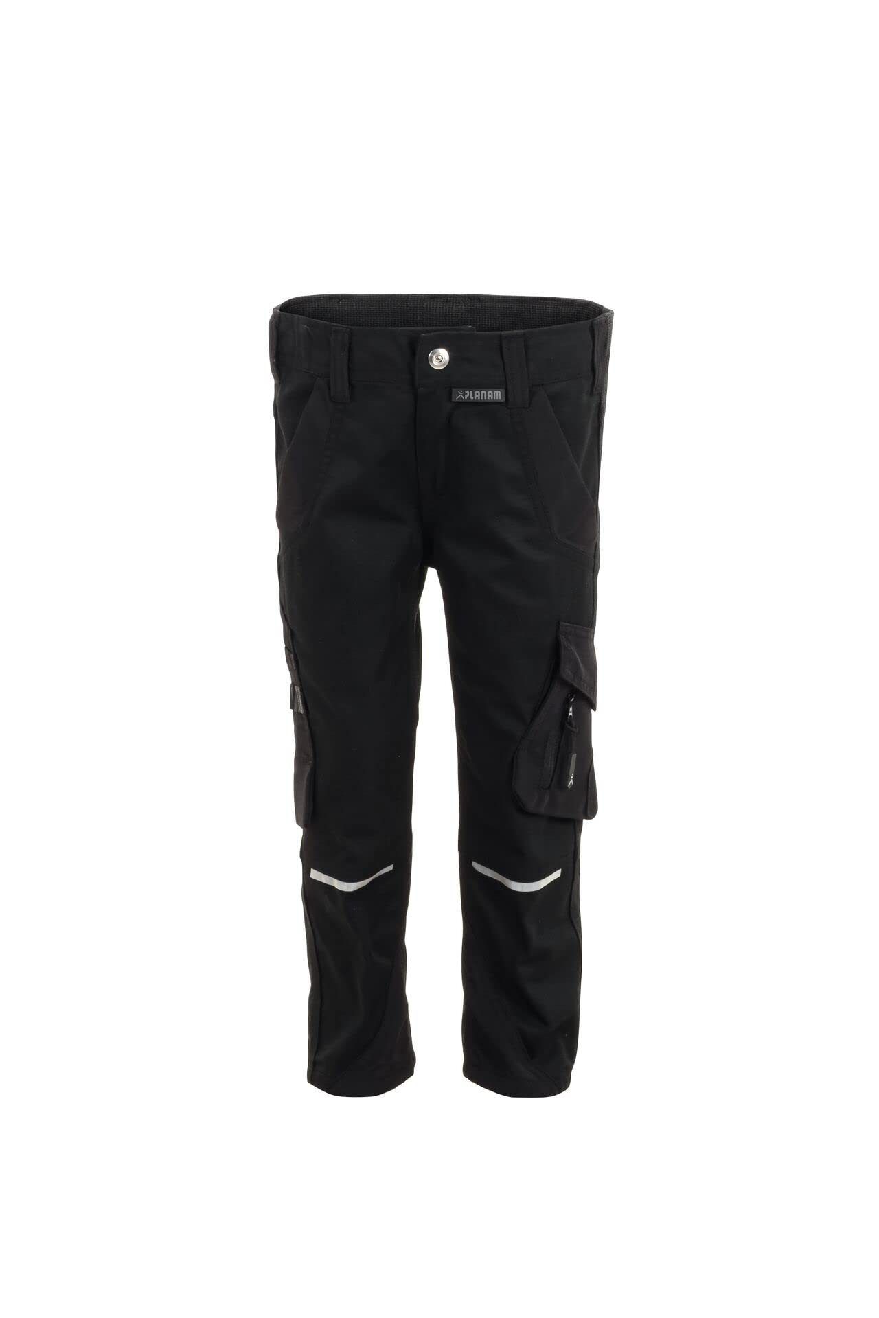 Planam Norit Kids darba bikses, melnas/melnas, 170/176