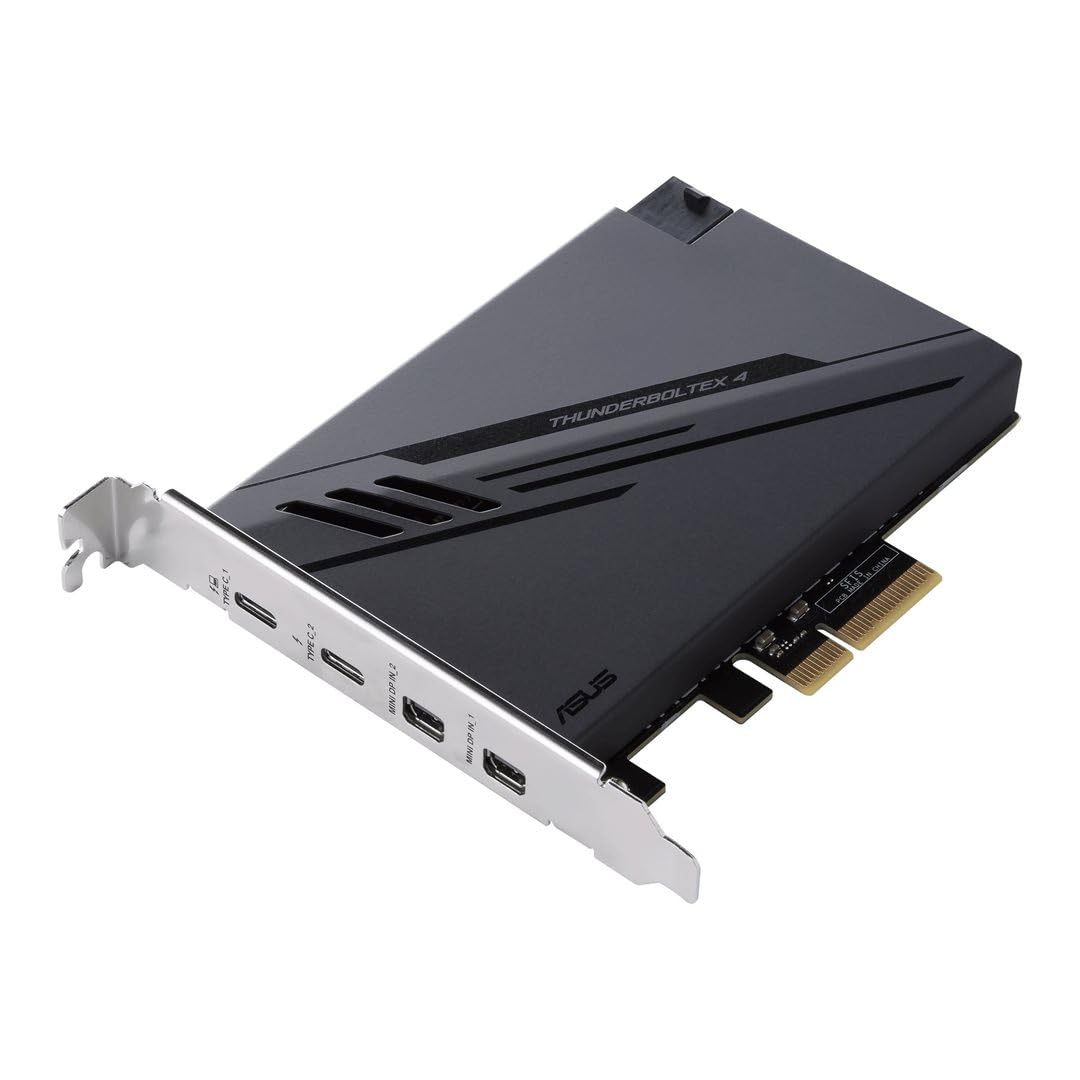 Asus ThunderboltEX 4 paplašināšanas karte, Thunderbolt 4 x 2, PCIe 3.0 x4, 90MC09P0-M0EAY0