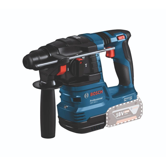 Bosch Professional 18V kombinētais komplekts - triecienurbjmašīna GSR 18V-45, urbjmašīna GBH 18V-22, 2x 4.0Ah akumulators.