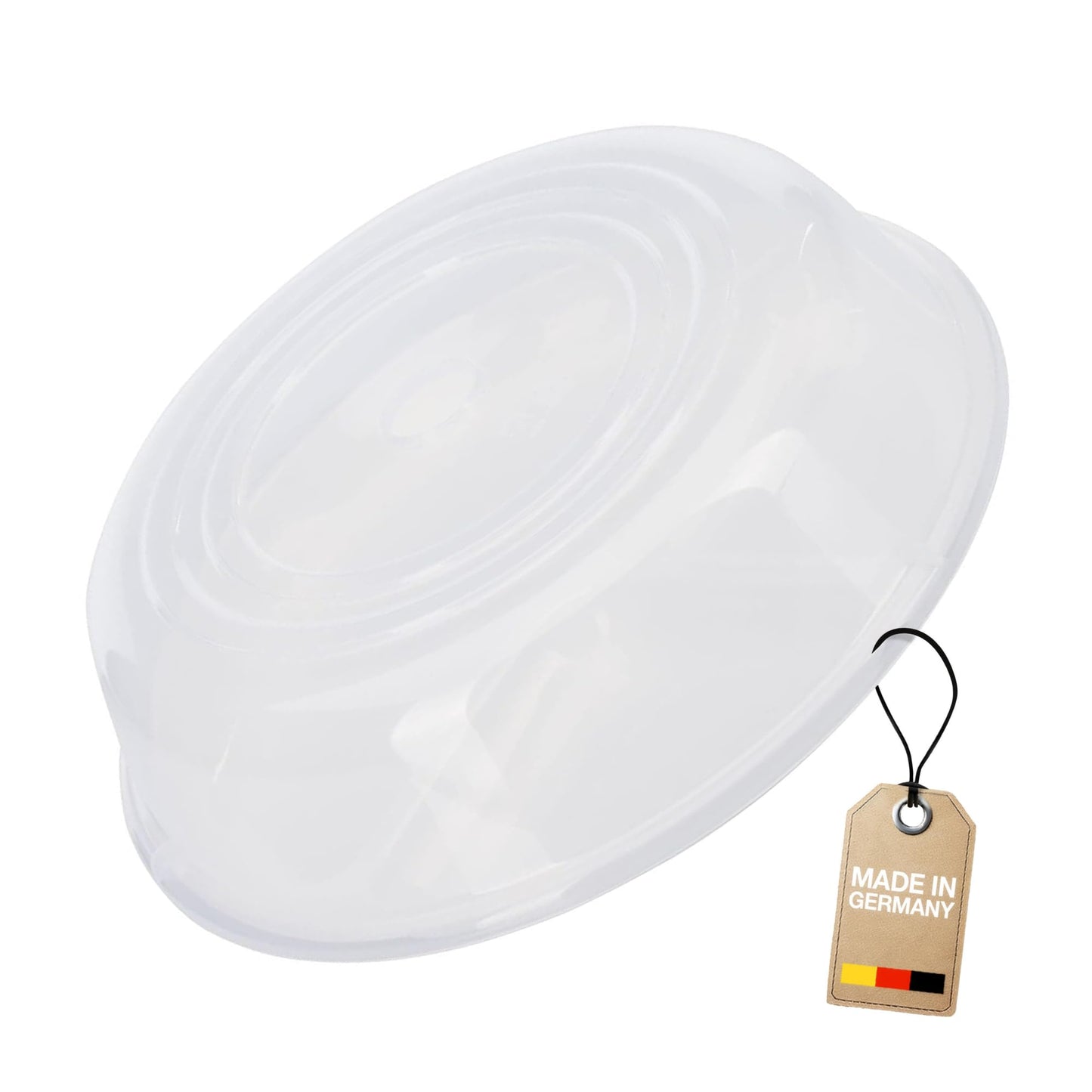 Mikroviļņu krāsns vāks Westmark, apaļš, ø apm. 25 cm, augstums apm. 6,3 cm, plastmasa, caurspīdīgs, 22452270